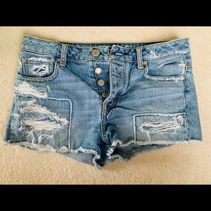 American Eagle ripped shorts